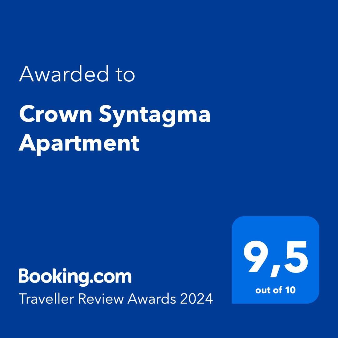Crown Syntagma Apartment Athena Bagian luar foto